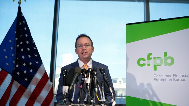 CFPB chief: The Consumer Financial Protection Bureau 'does not exist'