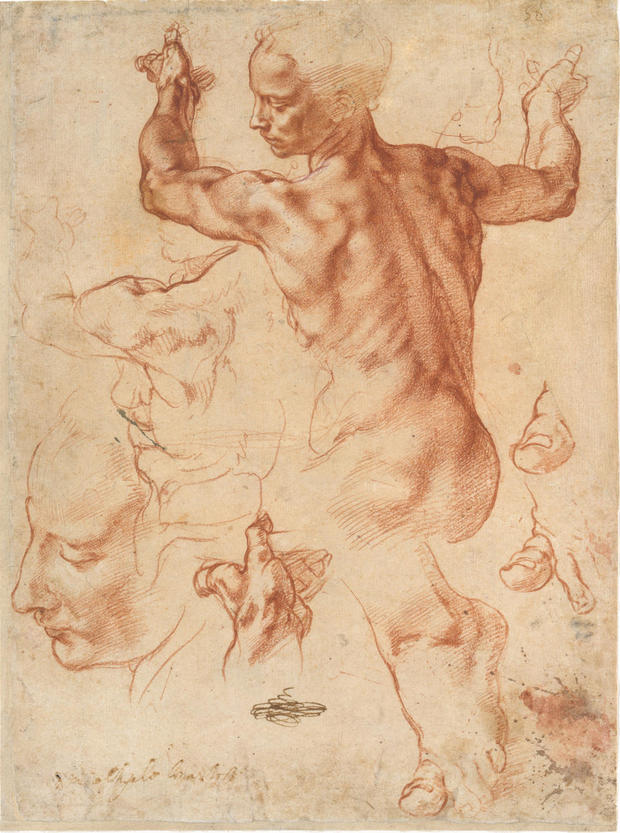 The divine drawings of Michelangelo CBS News