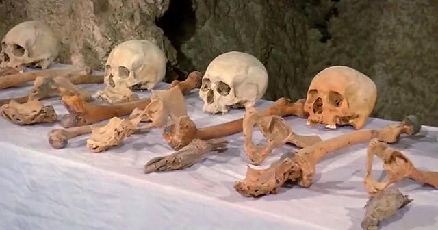Mummy and other artifacts uncovered in Egyptian tombs