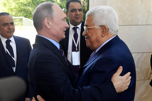 Abbas Meets With Putin In Sochi 