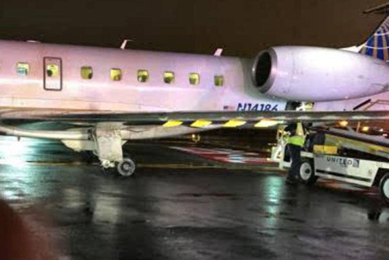 Shredded tire damages engine, forces United Airlines flight to abort ...