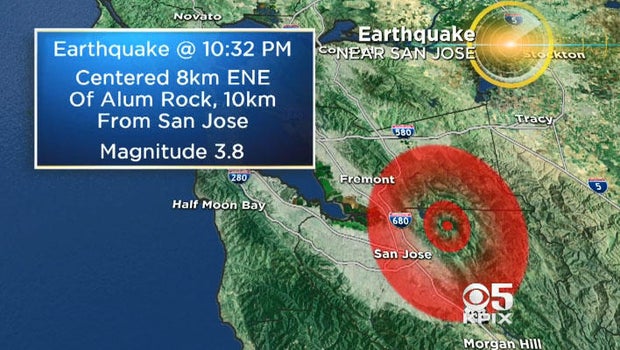 Two earthquakes shake San Jose area hours apart Two earthquakes shake San Jose area hours apart