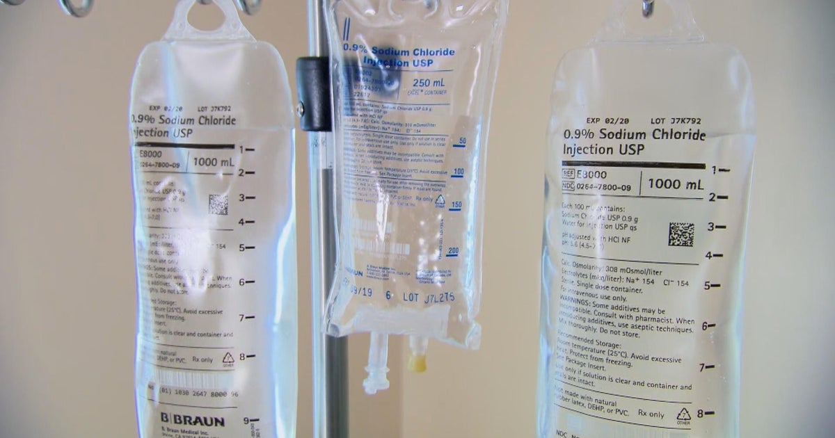 Hospitals Struggle To Battle Peak Flu Season Amid Widespread Iv Bag Hospitals Struggle To Battle Peak Flu Season Amid Widespread Iv Bag Shortage Cbs News