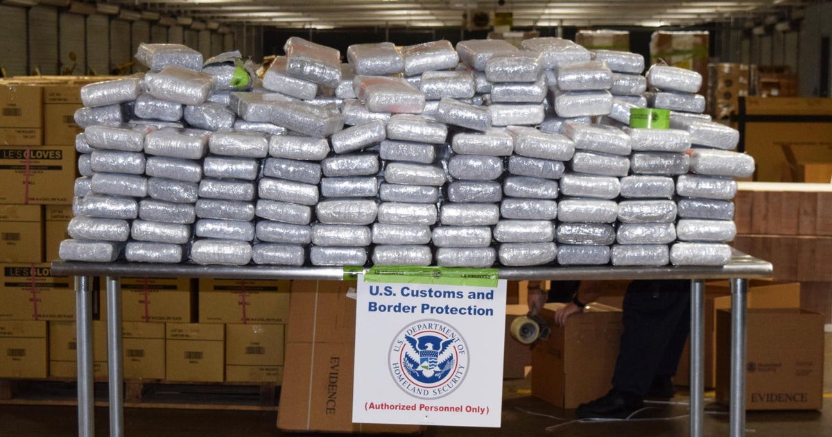 Feds seized $22 million in cocaine hidden in furniture - CBS News