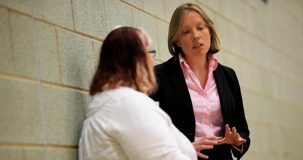 Tracey Crouch MP Visits Sport England 'Fit for Fun' Project