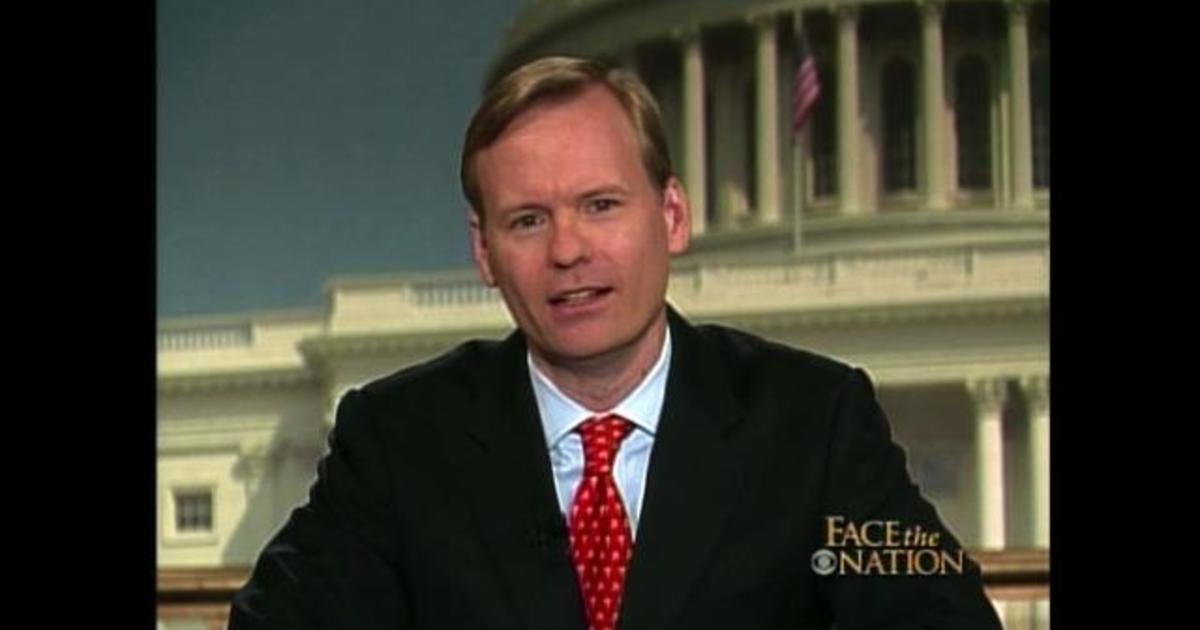 John Dickerson's First Sunday In The "Face The Nation" Anchor Chair ...