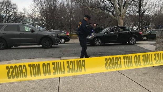 Off-duty officer critically injures driver after pedestrian hit in South Philly Off-duty officer critically injures driver after pedestrian hit in South Philly