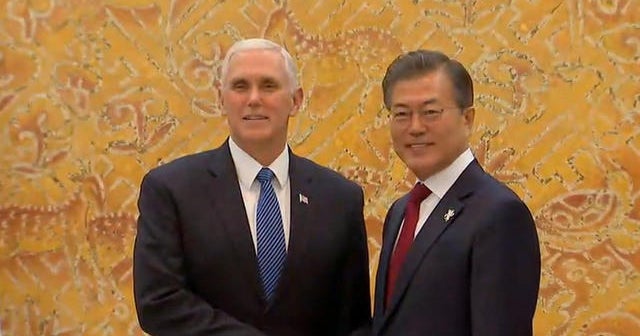 VP Pence holds bilateral talks with South Korean president
