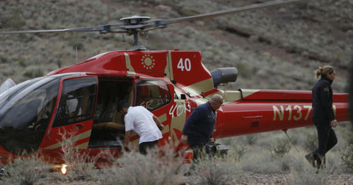 3 dead in Grand Canyon helicopter crash CBS News