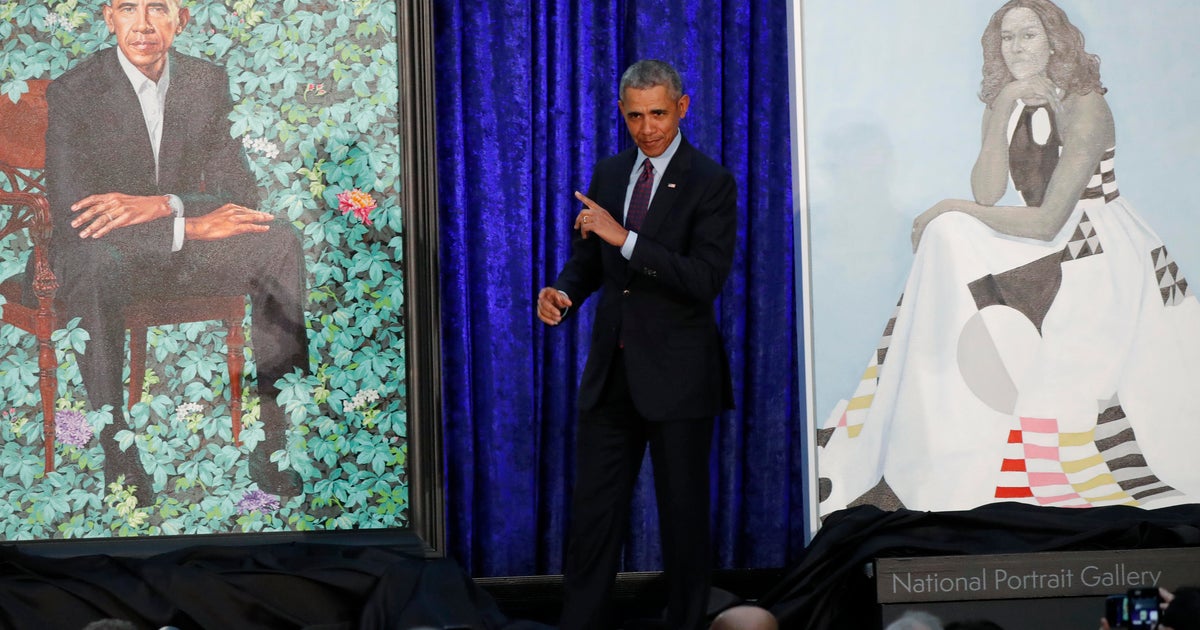 With their unique portraits, the Obamas leave their mark