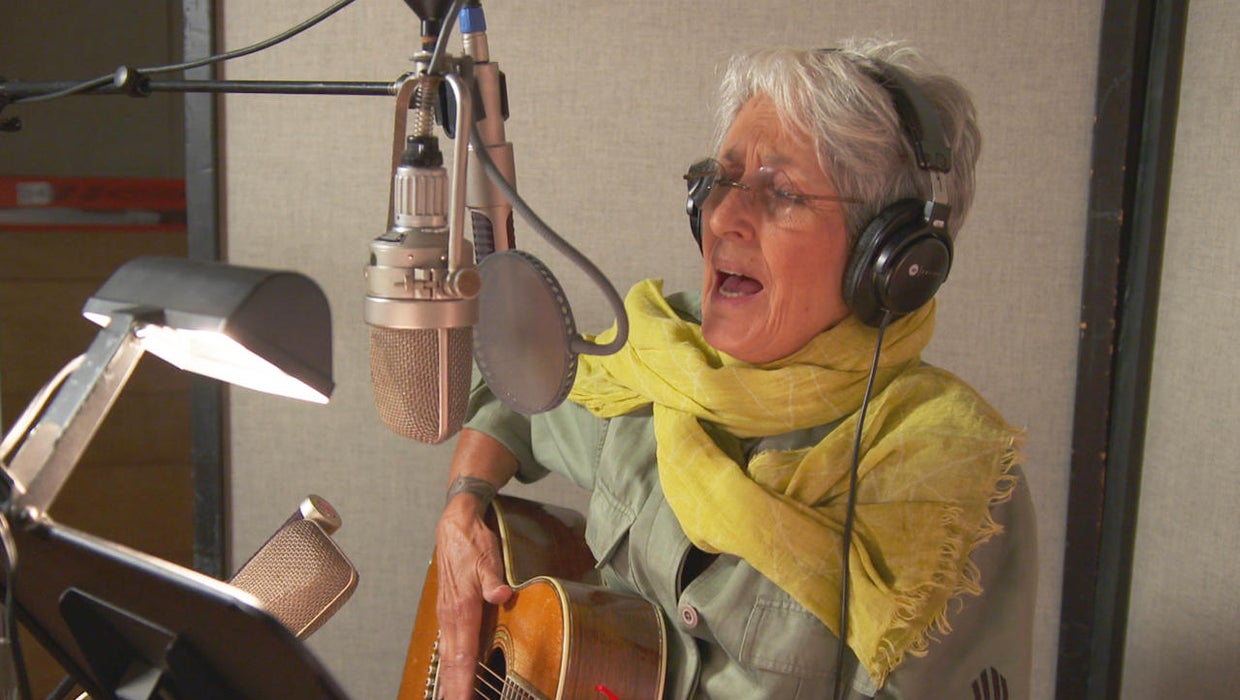 Joan Baez On record, and on canvas CBS News