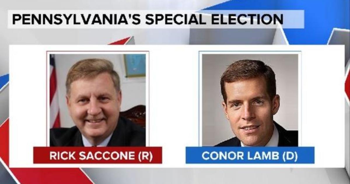 What to look for in Pennsylvania's special election CBS News