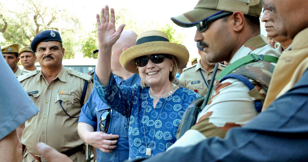 Clinton blames