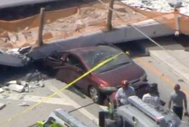 Several dead in bridge collapse at Florida International University