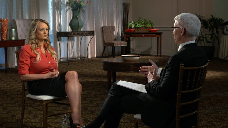 Stormy Daniels 60 Minutes Interview with Anderson