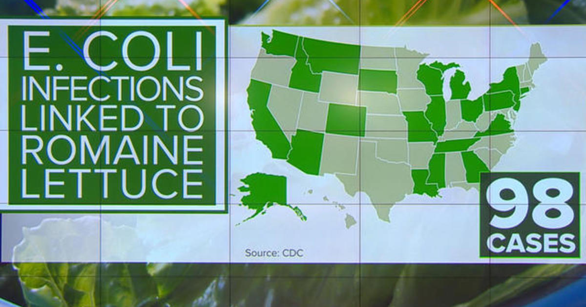 E. coli outbreak spreads to 3 more states CBS News
