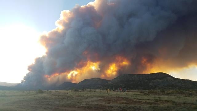 Ute Park Fire grows to more than 27,000 acres in New Mexico CBS News