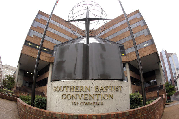 The office  of the Southern Baptist Convention is seen successful  Nashville, Tenn., connected  Dec. 7, 2011. 