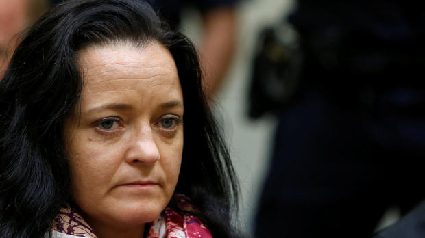 German Neo Nazi Beate Zschaepe Found Guilty Sentenced To Life For Murder Of Migrants Cbs News 