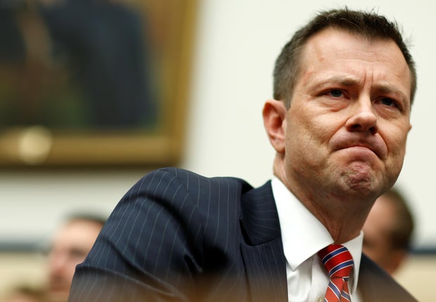 FBI Deputy Assistant Director Peter Strzok testifies before joint House hearing on Capitol Hill in Washington 