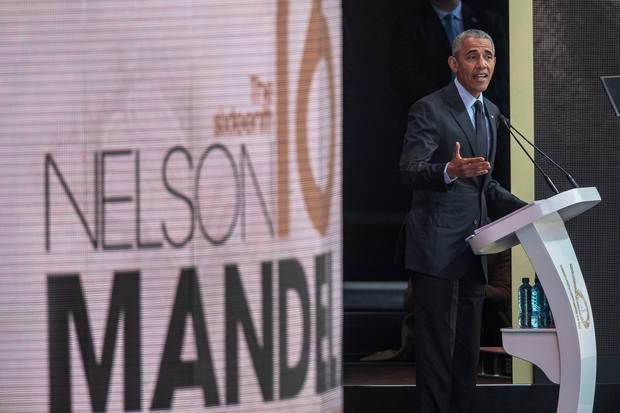 President Barack Obama -- Nelson Mandela speech