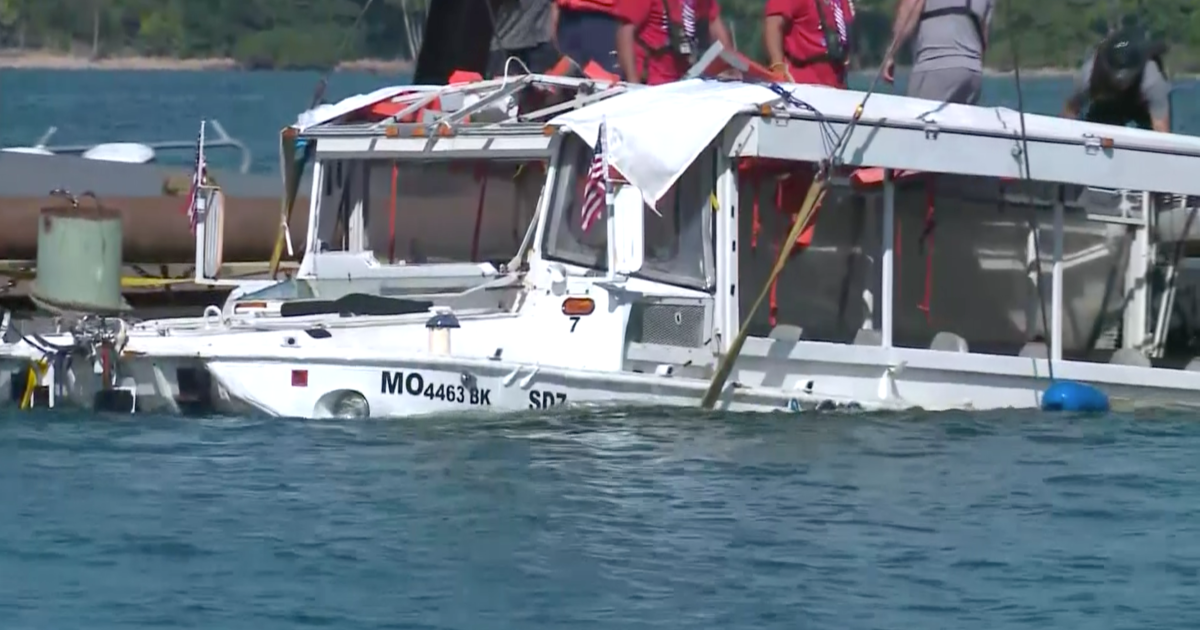 Duck boat that sank in deadly accident raised from ...