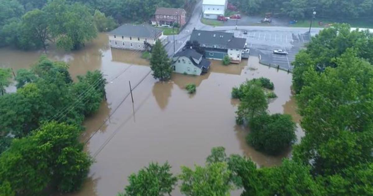 Relentless storms flood parts of East Coast CBS News