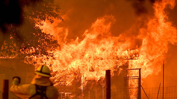 California fire - wildfire 