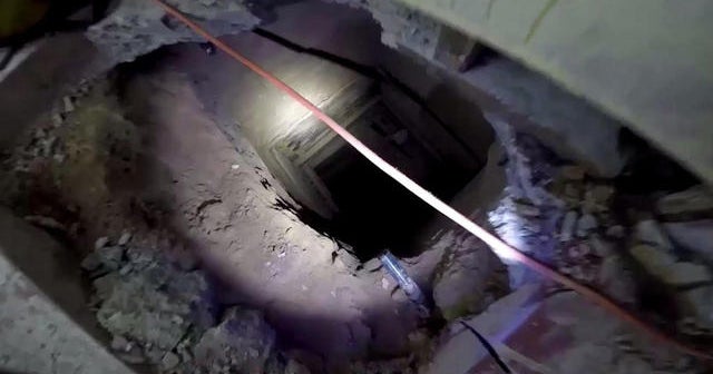 Secret tunnel to Mexico found under former KFC in Arizona CBS News