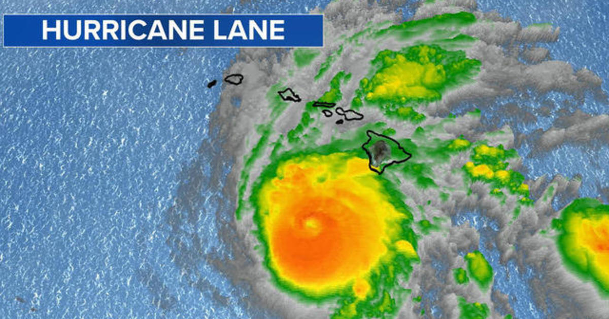 Hawaii prepares for Hurricane Lane CBS News