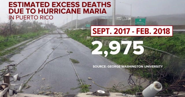 Puerto Rico suffered much higher death toll from Hurricane Maria CBS News