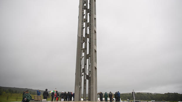 Dedication of the Tower of Voices at the the Flight 93 National Memorial 