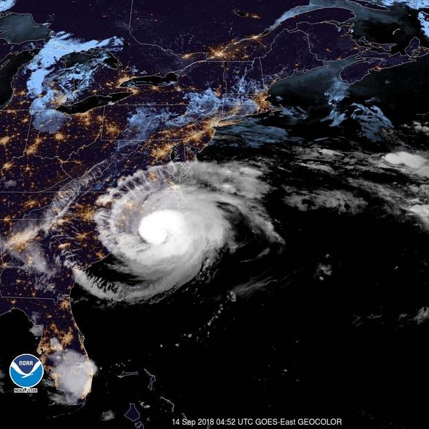 Hurricane Florence: North Carolina residents urged to leave
