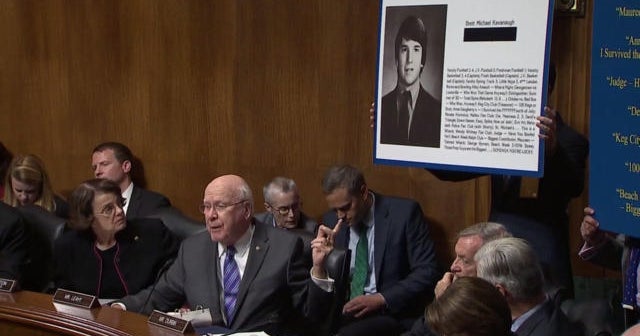 Boofed Devil S Triangle Ffffffourth Of July How Brett Kavanaugh Explained His Yearbook Jokes Cbs News