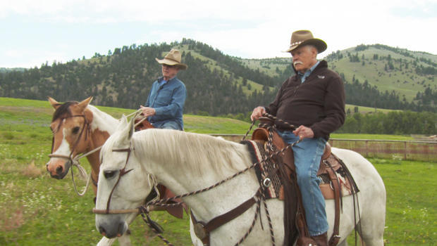 ted-Koppel-ted-turner-riding to horse-in-montana-620.jpg 