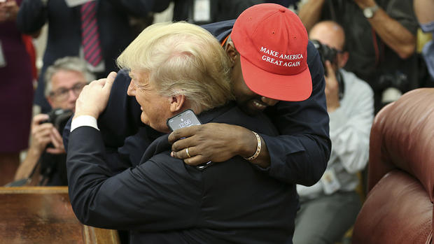 President Trump Hosts Kanye West And Former Football Player Jim Brown At The White House 