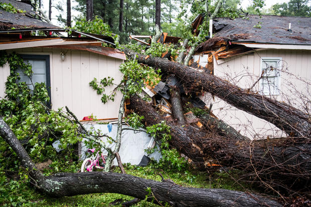 Parts Of South Carolina Affected By Tropical Storm Michael 