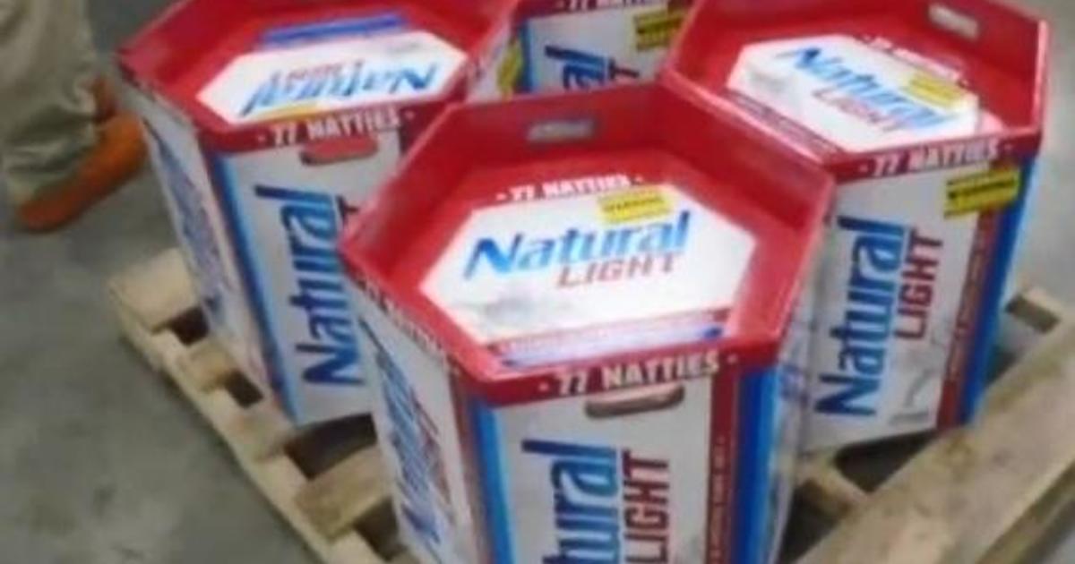 Keg Like 77 Pack Of Anheuser Busch Natural Light Beer Draws Ire From Maryland Comptroller Peter Franchot Cbs News