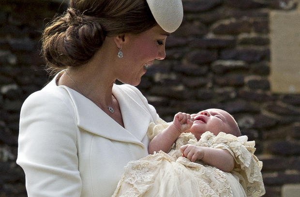 The Christening Of Princess Charlotte Of Cambridge 