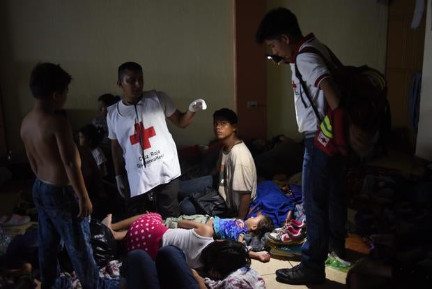 Migrant caravan seeks refuge 