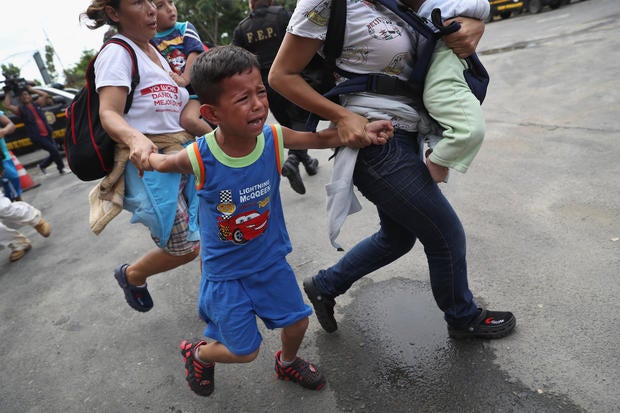 Migrant caravan seeks refuge 