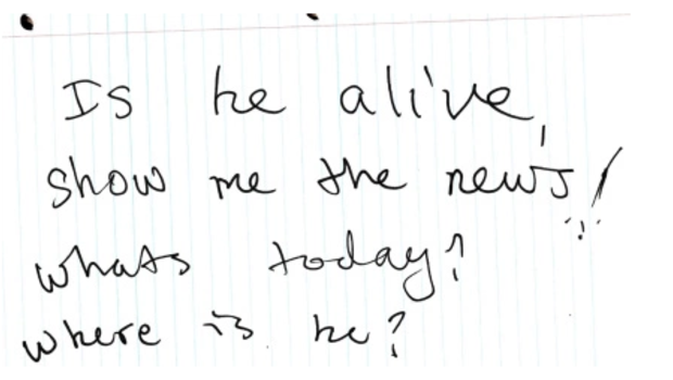 Boston Marathon bomber’s handwritten hospital notes released - CBS News