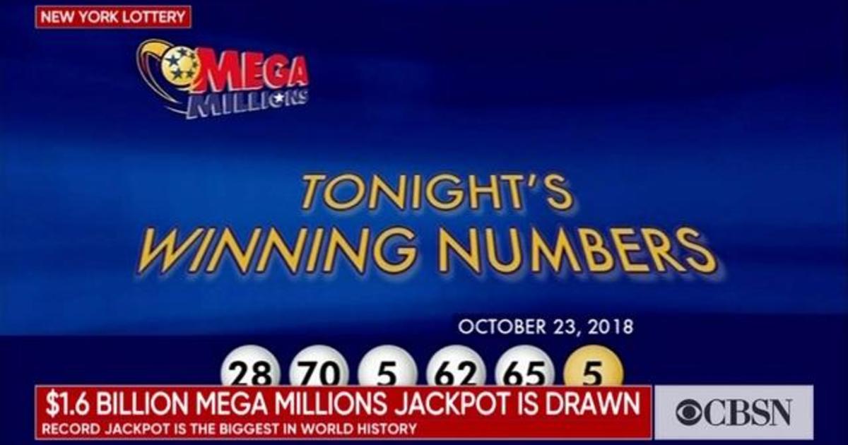 Mega Millions winning numbers drawn for record 1.6 billion jackpot