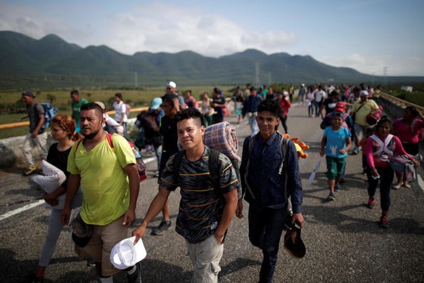 Migrant caravan seeks refuge 