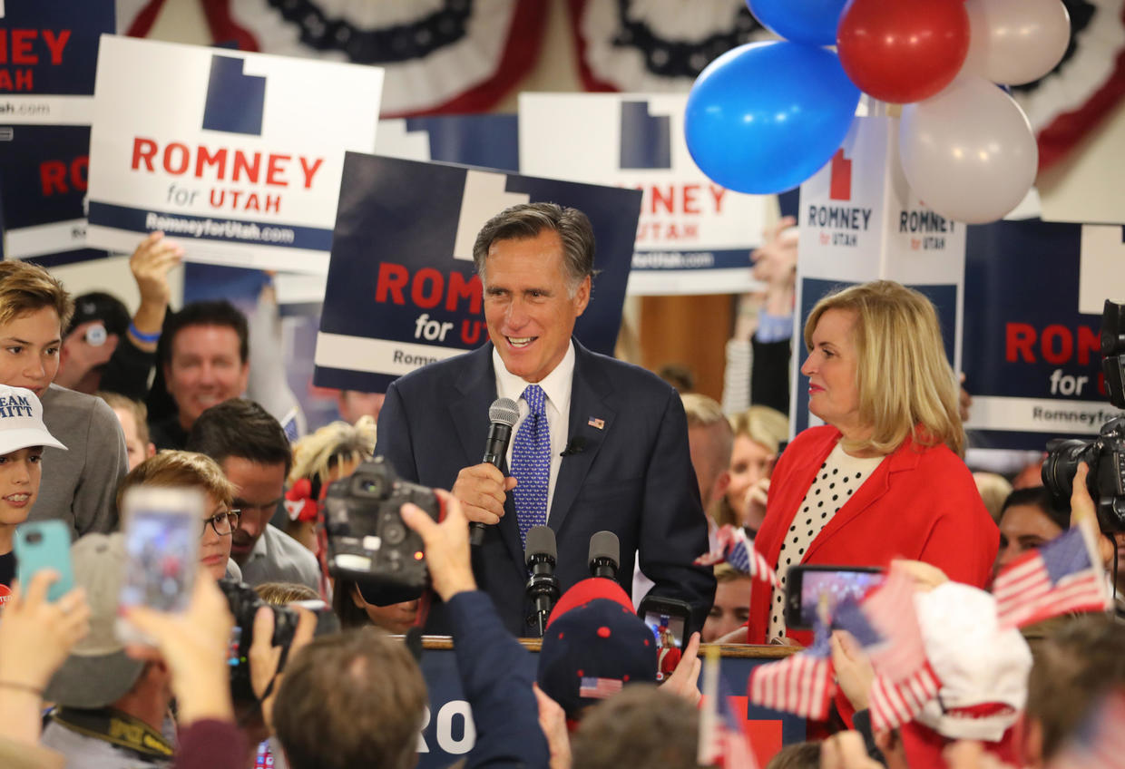 Utah Senate race Mitt Romney wins race CBS News