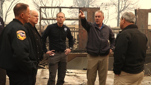 Wildfires tear through Northern, Southern California 