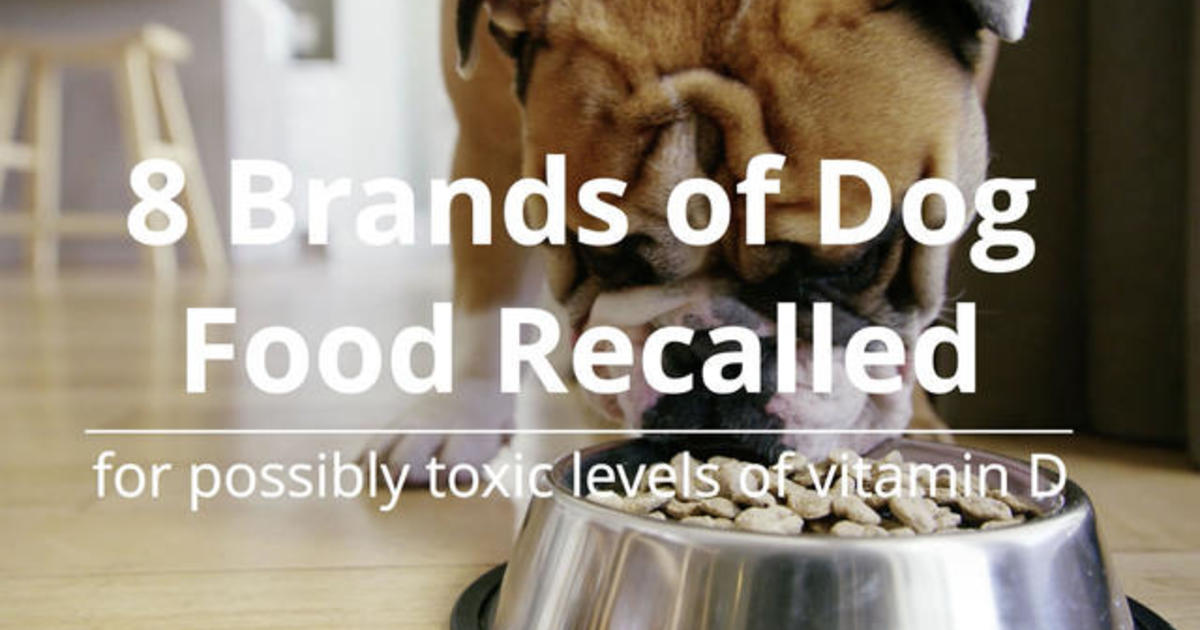 8 brands of dog food recalled - CBS News