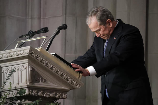 State Funeral Held For George H.W. Bush At The Washington National Cathedral 