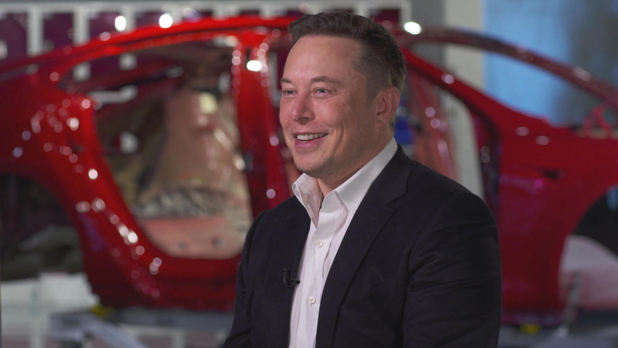 Tesla CEO Elon Musk What's changed in a decade? 60 Minutes Interview
