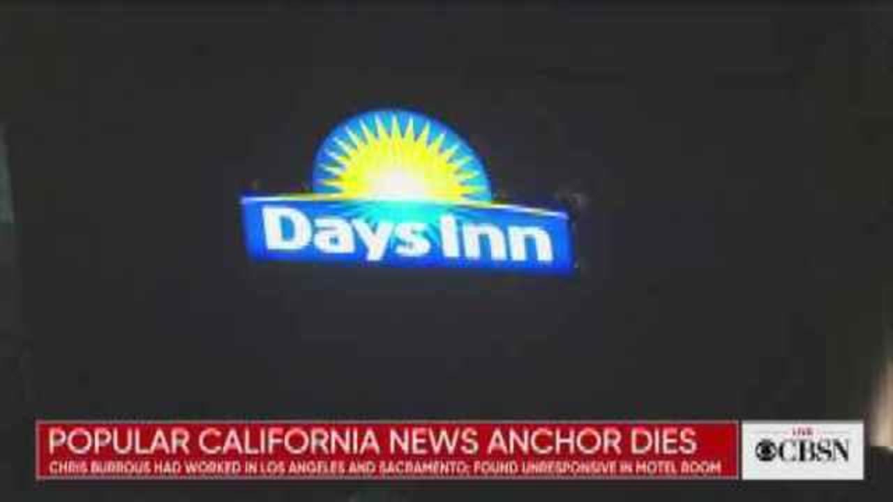 Chris Burrous Ktla Anchor Dies After Being Found Unconscious In Days Inn Room Cbs News